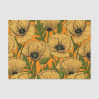 Yellow poppies