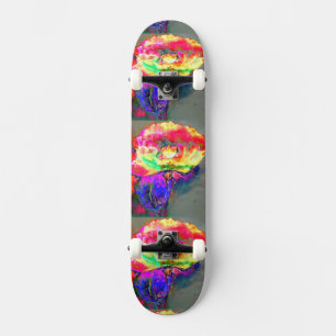 Yellow Poppy Skateboard