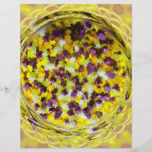 Yellow Potpourri Bulk Scrapbook Paper Pages