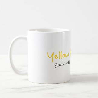Yellow Power Quote Cute Coffee Mug