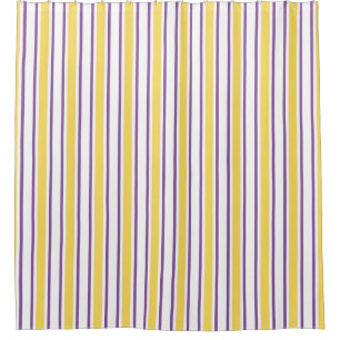 Yellow, purple and white candy stripes