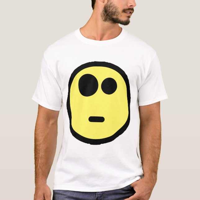 Yellow Questioning Face T-Shirt (Front)