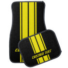 Yellow Race Double Stripes | Personalize