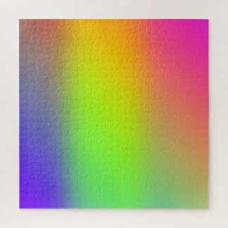 Yellow rainbow colour gradient Puzzle