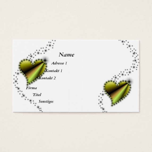 yellow Rainbow Heart with Stars (Front)