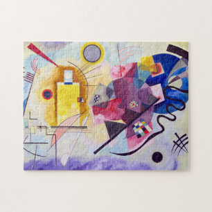 Yellow Red Blue, Wassily Kandinsky Jigsaw Puzzle