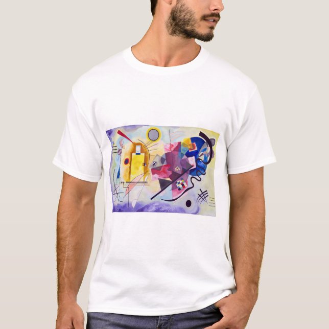 Yellow Red Blue, Wassily Kandinsky T-Shirt (Front)