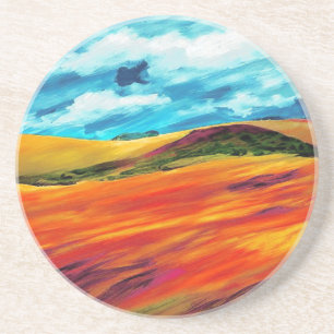 Yellow Red Hills Coaster