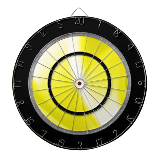 Yellow Regulation Dart Board (Front)