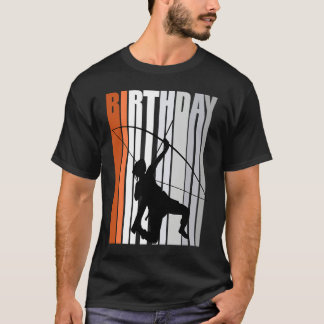 Yellow Retro Archer Archery Bow Arrow Teenagers T-Shirt