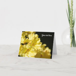 Yellow Rhododendron Greeting card