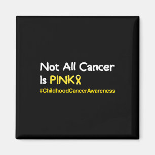 Yellow Ribbon Childhood Cancer For Kids Youth Magnet