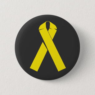Yellow Ribbon Products and Apparel 2 Inch Round Button
