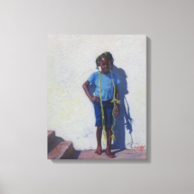 Yellow Rope 2014 Canvas Print (Front)
