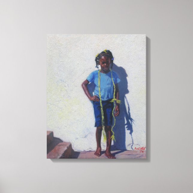 Yellow Rope 2014 Canvas Print (Front)