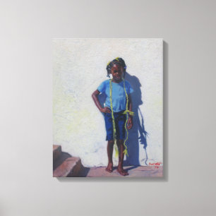 Yellow Rope 2014 Canvas Print