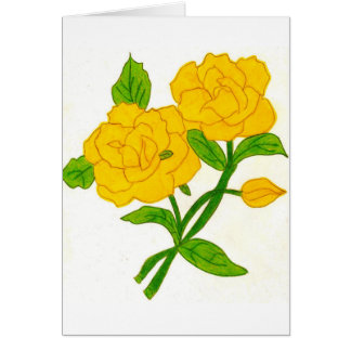 yellow rose