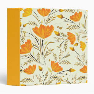 Yellow rose binder