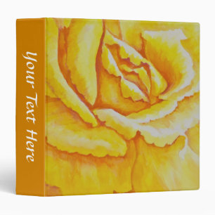 Yellow Rose Binder