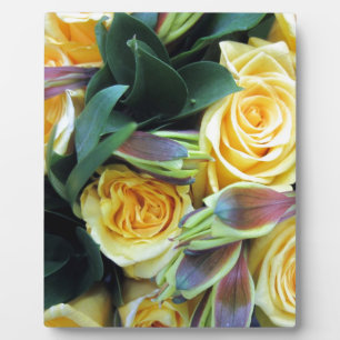 Yellow Rose Buds Plaque