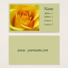 Yellow Rose Business Card