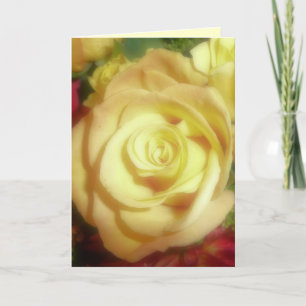Yellow Rose Card