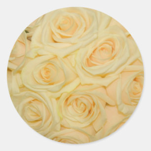 Yellow Rose Envelope Seal Stickers