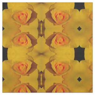 Yellow Rose Fabric
