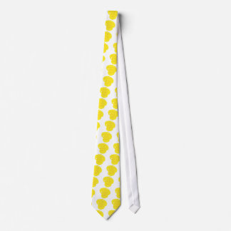 yellow rose flower tie