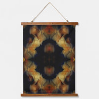Yellow Rose Flowers Abstract Nature Art