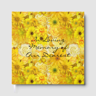 Yellow Rose Friendship Bouquet Gerbera Daisy Guest Book