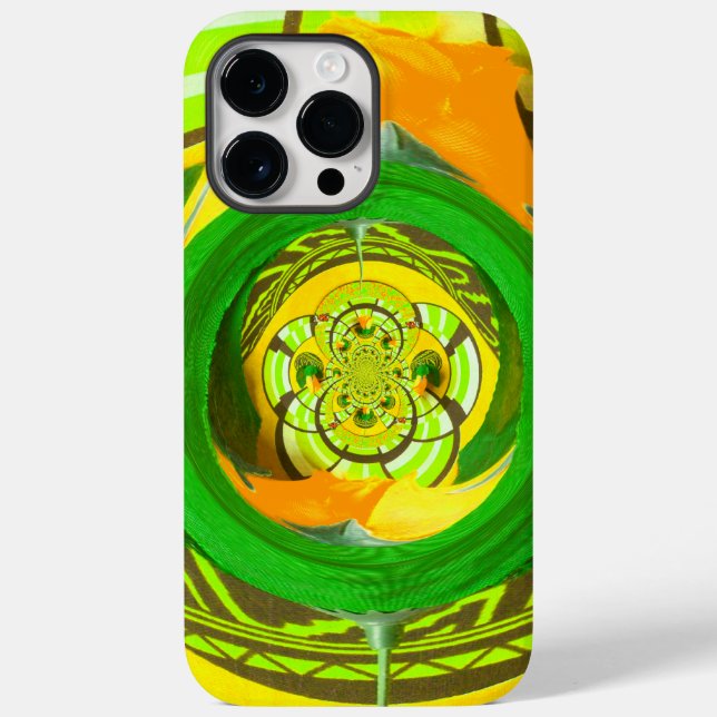 Yellow Rose Graphic Art Design Case-Mate iPhone Case (Back)