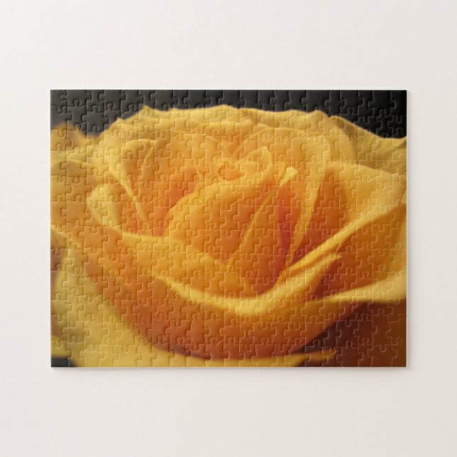 Yellow rose jigsaw puzzle (Horizontal)