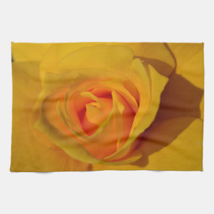 Yellow Rose Kitchen Towel