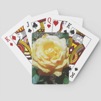 Yellow Rose Large Print Playing Cards