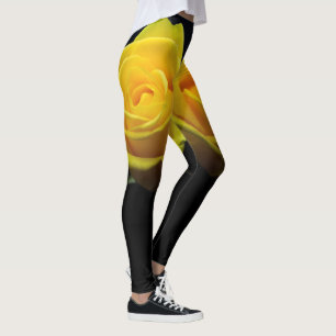 Yellow Rose Leggings