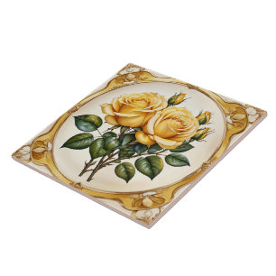 Yellow Rose Modern Beautiful Collection Tile