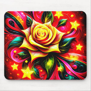 Yellow Rose Mouse Pad