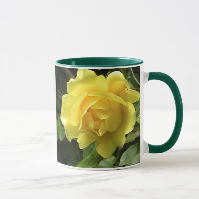 Yellow Rose Mug (Right)