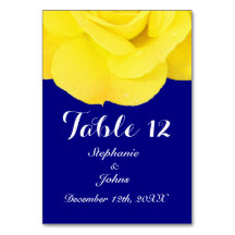 Yellow Rose Navy Blue Cute Unique Trendy Cool