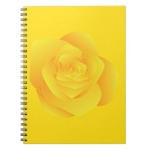 Yellow Rose Notebook