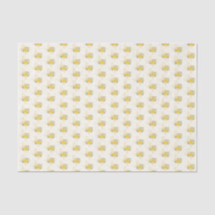 Yellow Rose of Texas - Gingham State Pattern Tissue Paper