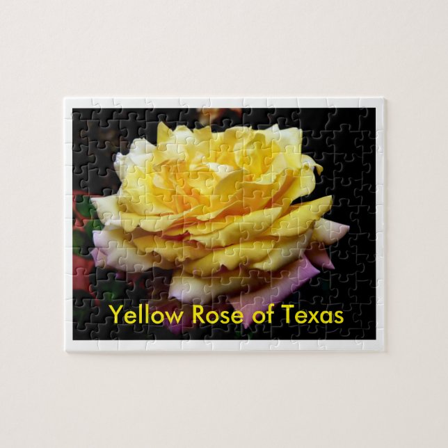 Yellow Rose of Texas Jigsaw Puzzle (Horizontal)