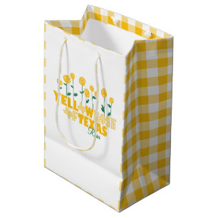 Yellow Rose of Texas - Rose Garden Medium Gift Bag