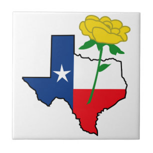 Yellow Rose of Texas Tile