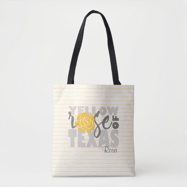 Yellow Rose of Texas Tote Bag (Front)