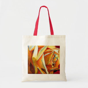 Yellow Rose original watercolor art flower Tote Bag
