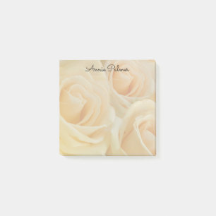 Yellow Rose   Personalized Post-it Notes