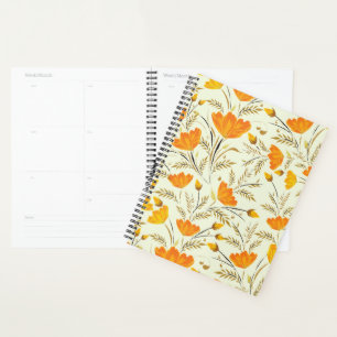 Yellow rose planner