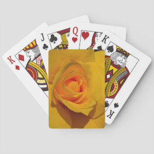 Yellow Rose Playing Cards